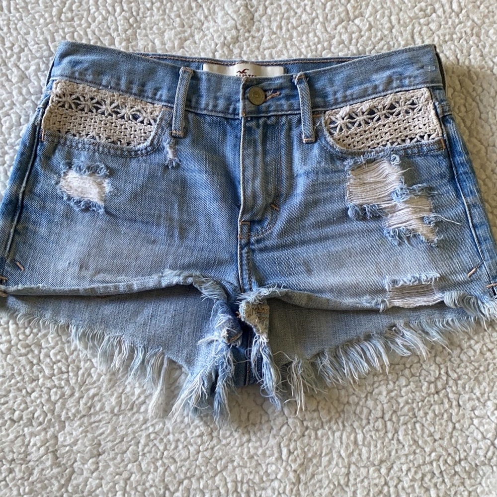 Hollister jeans shorts size 24